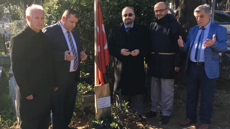 Muhtarlarımız Milli halterci Naim Süleymanoğlu’nun Mezarına ziyaret