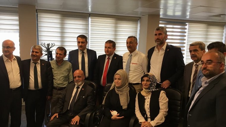 Muhtarlıklar Daire Başkanı  Bayram Ali Çakıroğlu'na ziyaret